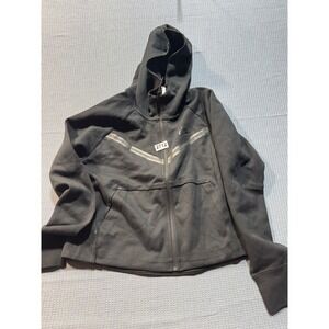 Nike Tech Fleece Full Zip Hoodie Womens Size M Black NEW